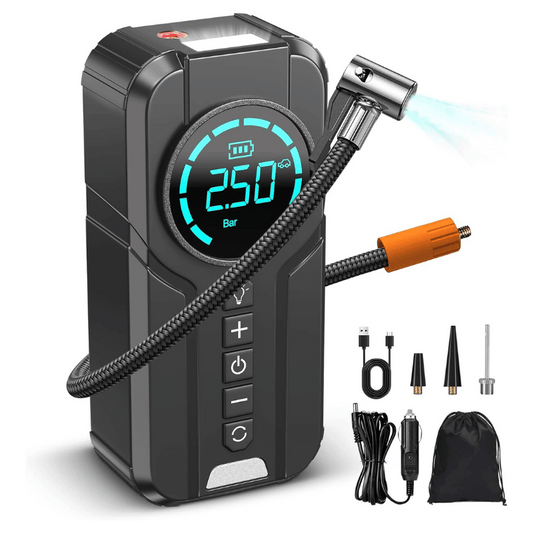 JUMPCAR™ Démarreur de Batterie de Voiture Avec Compresseur d'Air (4 en 1)