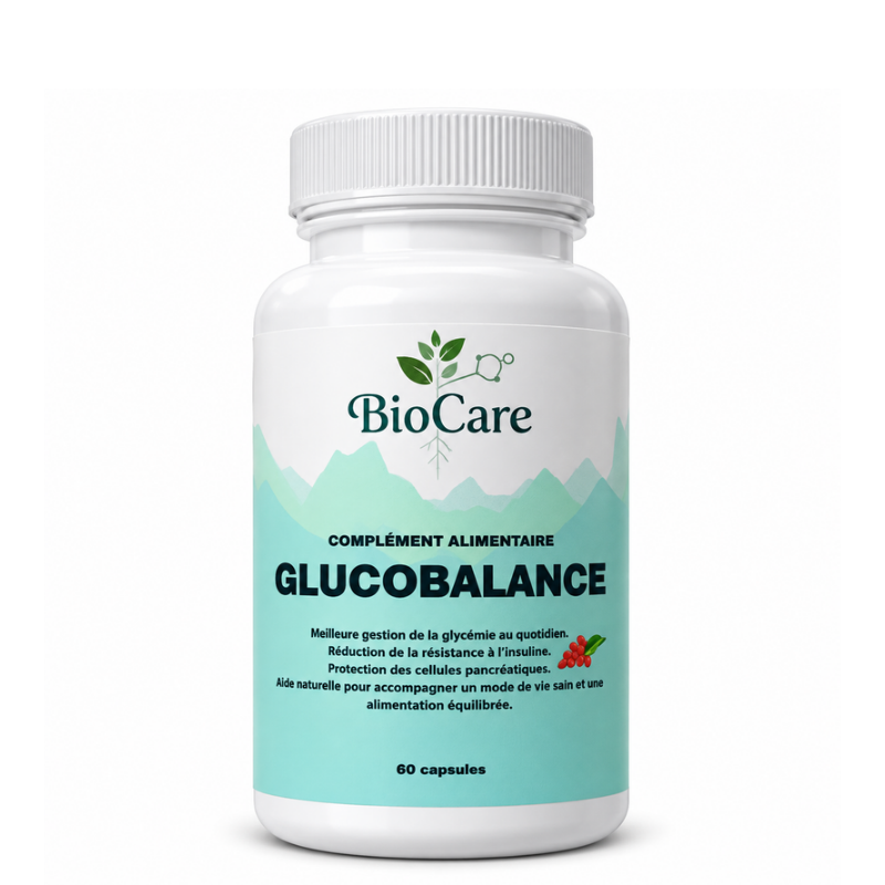 GlucoBalance™  Capsules Pour Soutenir l’Équilibre Glycémique – (60 Capsules)