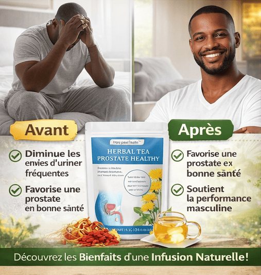 TEAHERB™  Thé Pour Nettoyer la Prostate et les Voies Urinaires - 28 Sachets