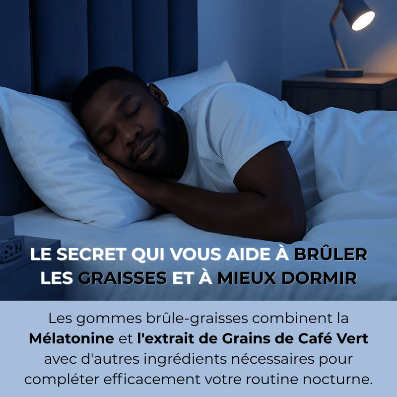 FATBURNER™ Gummies Pour Brûler les Graisses Pendant le Sommeil