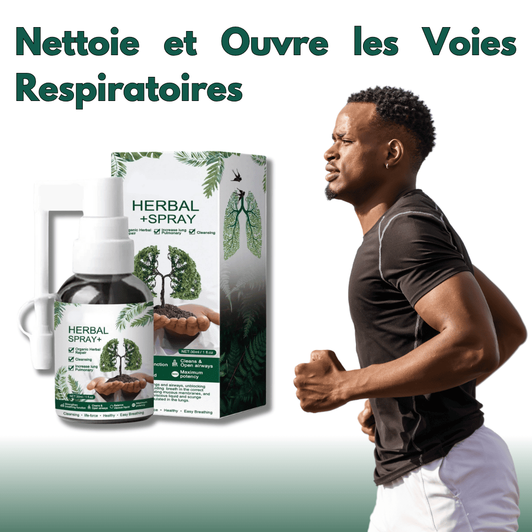 HERBAL™ Brume de Nettoyage des Poumons à Base de Plantes