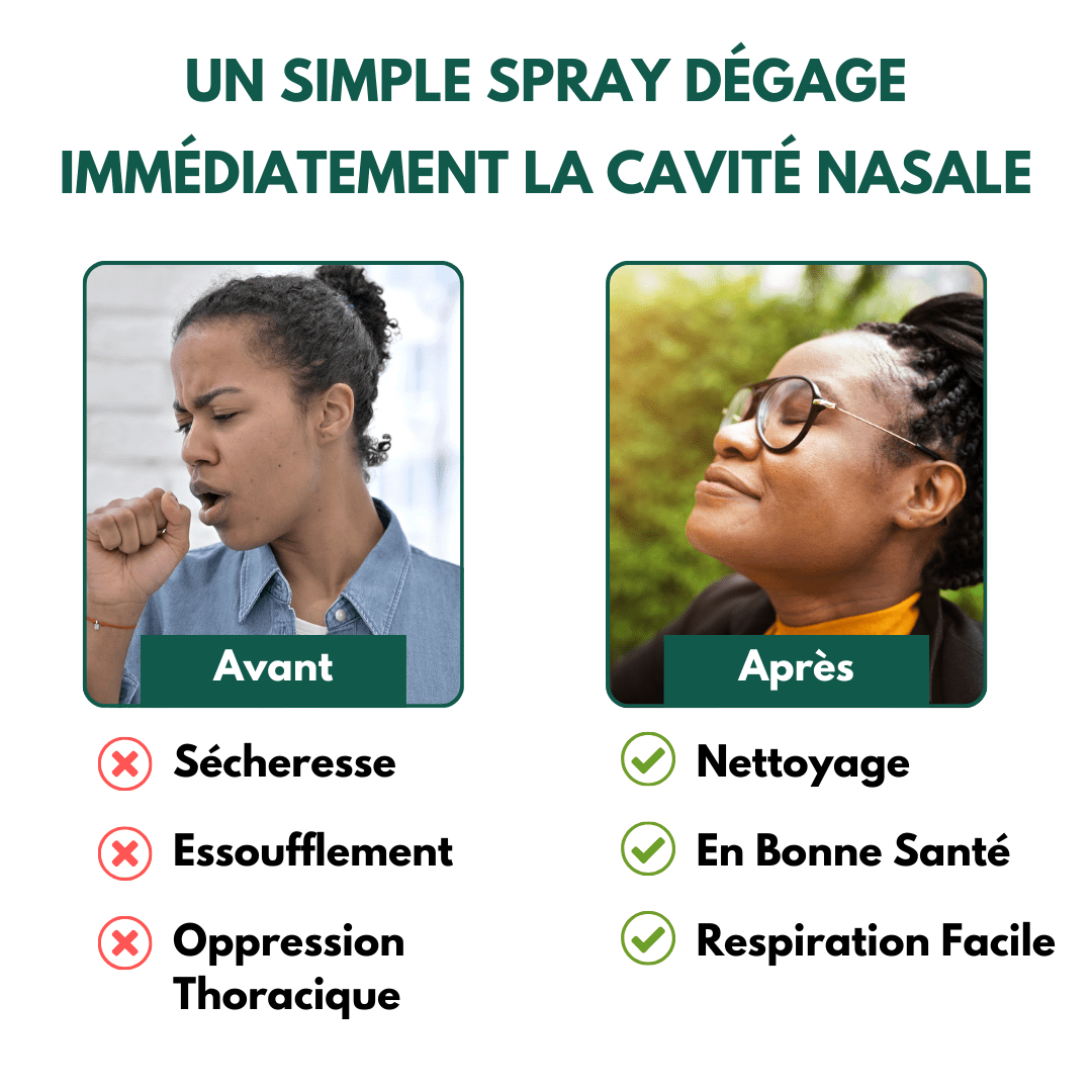 HERBAL™ Brume de Nettoyage des Poumons à Base de Plantes