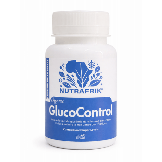 GlucoControl™ Capsules Pour Stabiliser la Glycémie - (60 Capsules)